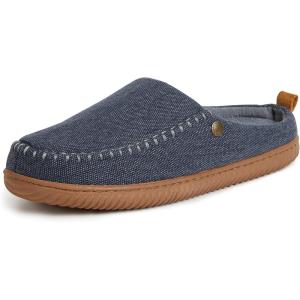 imageDearfoams Mens Alpine Bern Clog SlipperNavy