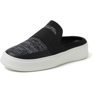 imageDearfoams Womens Original Comfort Annie Clog SneakerBlack Banded