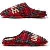 imageDearfoams Mens Uncle Bear SlipperTartan Plaid