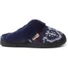 imageDearfoams Womens Allison Chenille Fairisle Scuff SlipperPeacoat
