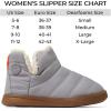 imageDearfoams Womens Dara Nylon Sport Lounge Bootie SlipperMedium Grey