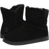 imageDearfoams Womens Paige Suede Bootie SlipperBlack