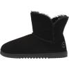 imageDearfoams Womens Paige Suede Bootie SlipperBlack