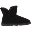 imageDearfoams Womens Paige Suede Bootie SlipperBlack
