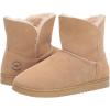 imageDearfoams Womens Paige Suede Bootie SlipperDesert