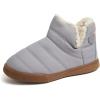 imageDearfoams Womens Dara Nylon Sport Lounge Bootie SlipperMedium Grey