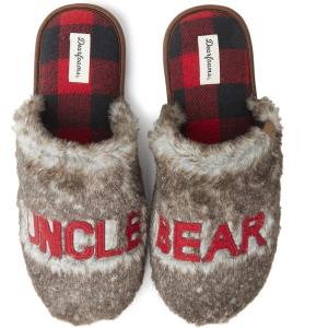 imageDearfoams Mens Uncle Bear SlipperBrown Frost