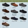 imageDearfoams Mens Brendan IndoorOutdoor Breathable Memory Foam Clog House Shoe with Wide Widths Slipper Brown Plaid 1112