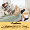 imageDearfoams Mens Brendan IndoorOutdoor Breathable Memory Foam Clog House Shoe with Wide Widths Slipper Brown Plaid 1112