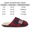 imageDearfoams Mens Funny Ugly Christmas Sweater Holiday Scuff SlipperBeard Season