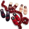 imageDearfoams Mens Funny Ugly Christmas Sweater Holiday Scuff SlipperBeard Season