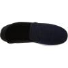 imageDearfoams Mens Knit Fold Down Closed Back SlipperNavy Blazer