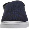 imageDearfoams Mens Knit Fold Down Closed Back SlipperNavy Blazer