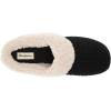 imageDearfoams Womens Dani Textured Knit Clog SlipperBlack