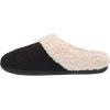 imageDearfoams Womens Dani Textured Knit Clog SlipperBlack