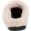 imageDearfoams Womens Dani Textured Knit Clog SlipperBlack