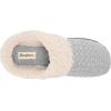 imageDearfoams Womens Dani Textured Knit Clog SlipperLight Heather Grey