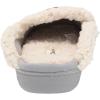 imageDearfoams Womens Erin Fairisle Extended Tab Scuff SlipperSleet