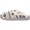 imageDearfoams Womens Erin Fairisle Extended Tab Scuff SlipperSleet