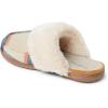 imageDearfoams Womens Geneva Closed Toe Scuff SlipperNavy Plaid