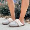 imageDearfoams Womens Geneva Closed Toe Scuff SlipperOatmeal Heather