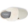 imageDearfoams Womens Geneva Closed Toe Scuff SlipperOatmeal Heather