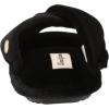 imageDearfoams Womens Jules Shiny Velour Twist Vamp Slide SlipperBlack