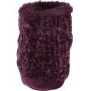 imageDearfoams Womens Leah Marled Chenille Knit Bootie SlipperAubergine