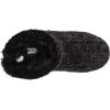 imageDearfoams Womens Leah Marled Chenille Knit Bootie SlipperBlack