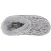 imageDearfoams Womens Leah Marled Chenille Knit Bootie SlipperSleet