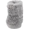 imageDearfoams Womens Leah Marled Chenille Knit Bootie SlipperSleet
