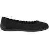imageDearfoams Womens Lightweight Washable Comfort Misty Ballet FlatsBlack
