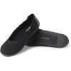 imageDearfoams Womens Lightweight Washable Comfort Misty Ballet FlatsBlack
