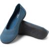 imageDearfoams Womens Lightweight Washable Comfort Misty Ballet FlatsBlue Coral