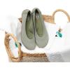 imageDearfoams Womens Lightweight Washable Comfort Misty Ballet FlatsMoss