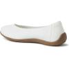 imageDearfoams Womens Lightweight Washable Comfort Misty Ballet FlatsWhite