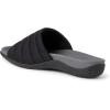 imageDearfoams Womens Original Comfort Emma Slip on Slide Sandal with Arch SupportBlack