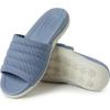 imageDearfoams Womens Original Comfort Emma Slip on Slide Sandal with Arch SupportFlint Stone