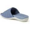 imageDearfoams Womens Original Comfort Emma Slip on Slide Sandal with Arch SupportFlint Stone