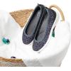 imageDearfoams Womens Original Comfort Lightweight Slipon Mia Ballet FlatGrey Leopard