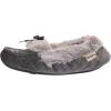 imageDearfoams Womens Quilted Velour Moccasin SlipperExcalibur