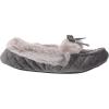 imageDearfoams Womens Quilted Velour Moccasin SlipperExcalibur