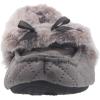 imageDearfoams Womens Quilted Velour Moccasin SlipperExcalibur