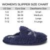 imageDearfoams Womens Shay Giftable Holiday Themed Novelty Scuff SlipperSnowflake