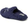 imageDearfoams Womens Shay Giftable Holiday Themed Novelty Scuff SlipperSnowflake