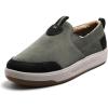 imageDearfoams Mens Cypress Water Resistant SlipOn Comfort SneakerLoden