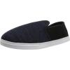 imageDearfoams Mens Knit Fold Down Closed Back SlipperNavy Blazer