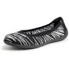 imageDearfoams Womens Lightweight Washable Comfort Misty Ballet FlatsZebra