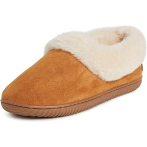 imageDearfoams Womens Alpine Zurmatt Closed Back SlipperWhiskey