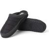 imageDearfoams Womens Ryan Quilted Nylon Clog SlipperBlack